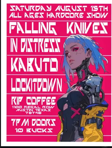 Falling Knives,  In Distress,  Kabuto,  LockItDown